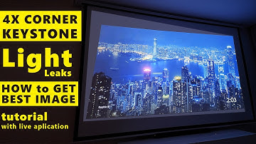 Why Keystone is So important  & How to Get Best Picture ? ( tutorial)