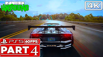 NEED FOR SPEED UNBOUND Gameplay Walkthrough Part 4 FULL GAME (4K 60FPS PS5) -  No Commentary