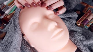 ASMR 💄 MakeUp on a Mannequin 💄 Whispers