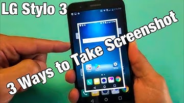 LG Stylo 3: How to Take Screenshot (3 Ways)