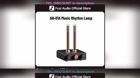 Why Everyone’s Talking About This Product! Fosi Audio AH-01A Visualizer Music Rhythm Ambient LED L
