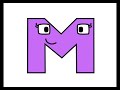 I made the forgotten letter from Esperanto alphabet lore M