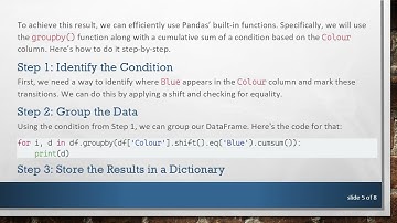 Splitting DataFrames in Pandas: A Step-by-Step Guide to Extracting Data Based on String Value Blue