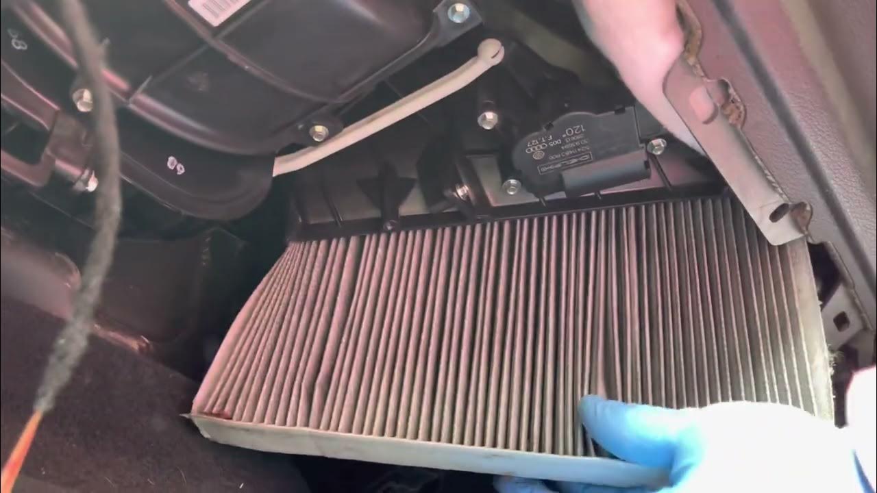 Cabin Filter Replacement Audi Q7 YouTube