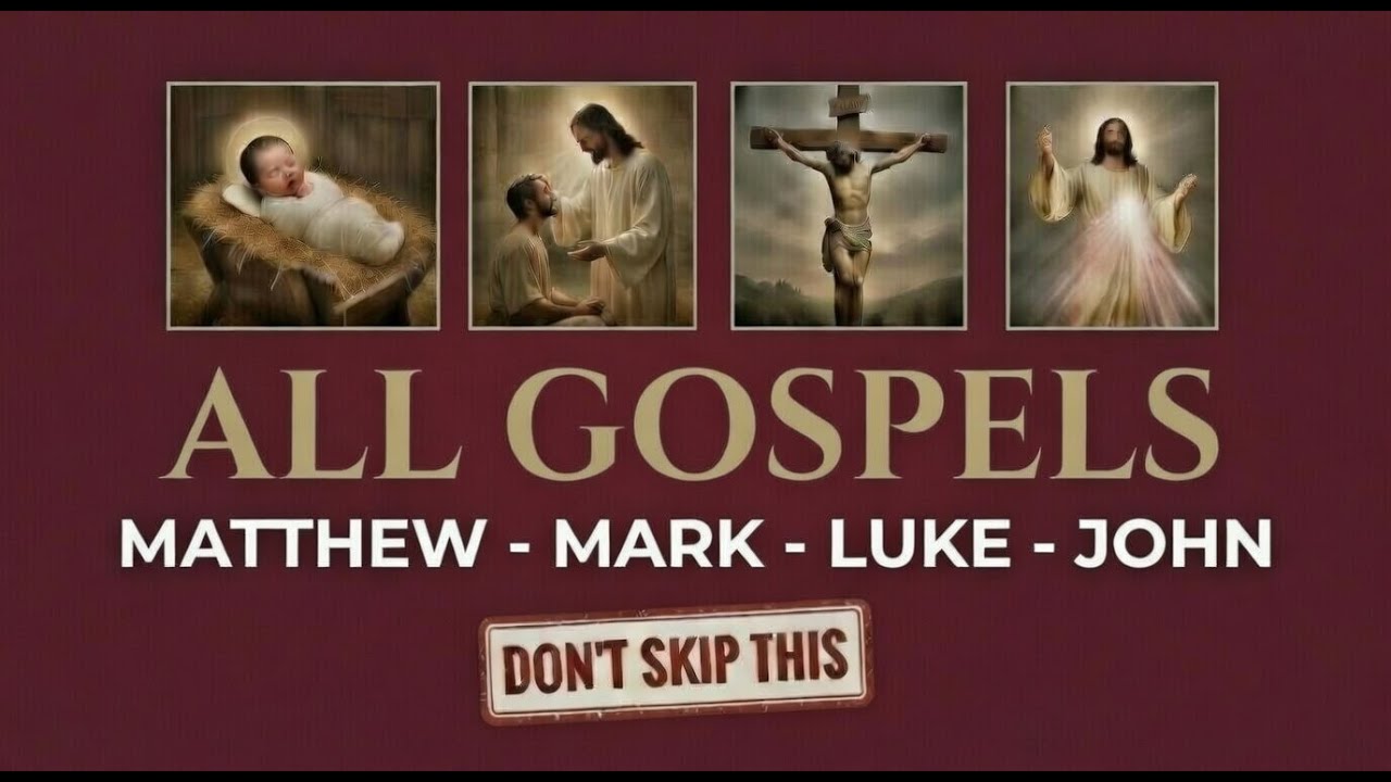 The Life of Jesus Christ | The Four Gospels (Matthew, Mark, Luke & John ...