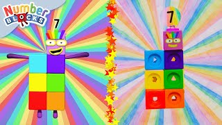 Odd Side Story & the Numberblocks MathLink Cubes | Maths for Kids | Learn to Count | @Numberblocks