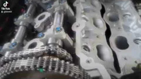 2010 dodge charger 2.7  timing chaing marks