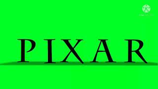 Pixar logo Green screen