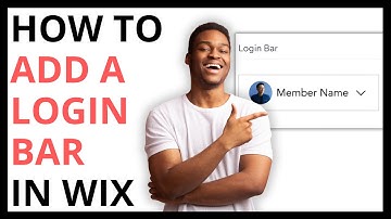 How to Add a Login Bar in Wix [QUICK GUIDE]