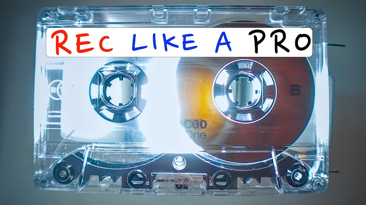 How To Record Cassette Tapes Like a PRO