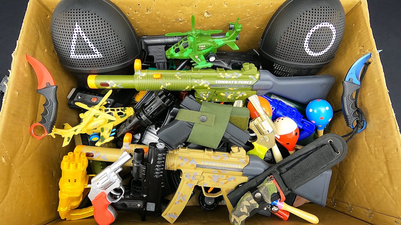 Squid Gun Box! Weapons Used by Squid Game Soldiers, Sharp Commando