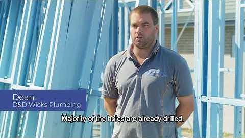 Working with Steel Frames - DnD Wicks Plumbing