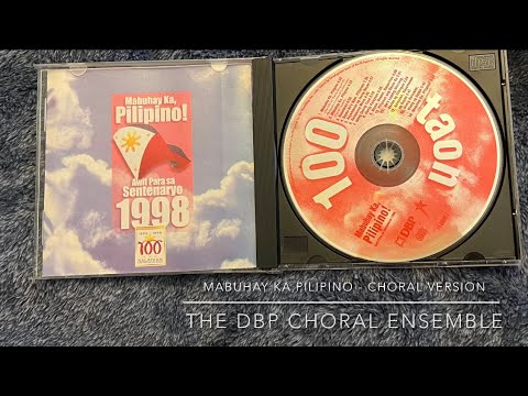 Mabuhay Ka Pilipino Choral Version  The DBP Choral Ensemble