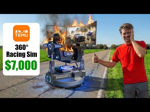 I Bought A 360° Racing Sim From China! One Month Later...