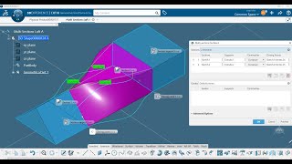 CATIA Multi Section Surface Loft