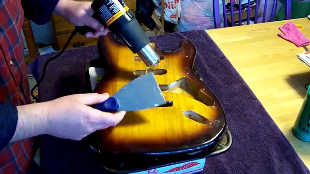 Building The Perfect Electric Guitar - Part V: Stripping The Poly ...