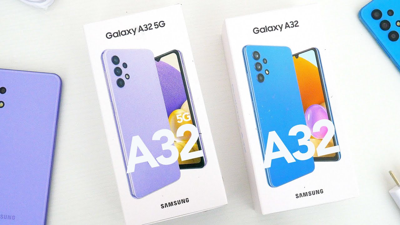 Samsung Galaxy A32 4G / A32 5G Review & Comparison! Very Different  Phones 
