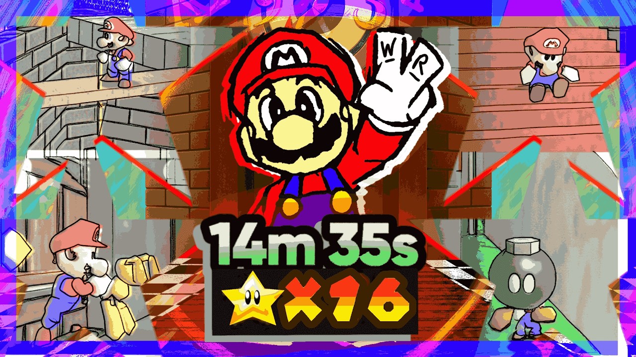 EL ''MITICO'' SPEEDRUN DE SUPER MARIO 64 | SPEEDRUN DE 16 ESTRELLAS