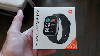 Redmi Watch 3 Active.Распаковка.