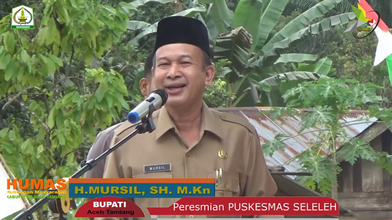 Bupati Aceh Tamiang Resmikan Gedung Baru Puskesmas Seleleh 