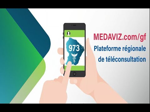 Téléconsultation Guyane via la plateforme régionale