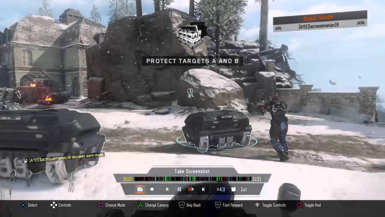 Garbage sniper from infection