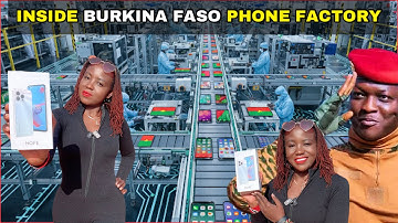 EXCLUSIVE ! Inside The New Ibrahim Traoré Phone & Computer Factory In Burkina Faso 🇧🇫