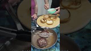 How To Cook Burger Directly On The Countertop?