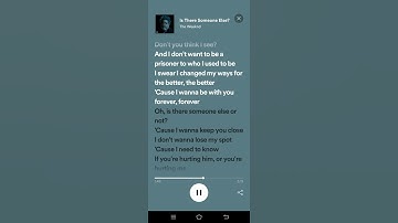 Thumbnail of Is There Someone Else Lyrics - The Weeknd