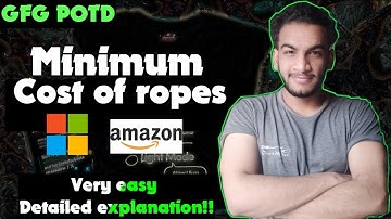 Minimum Cost of ropes | gfg potd | 11-09-24 | GFG Problem of the day