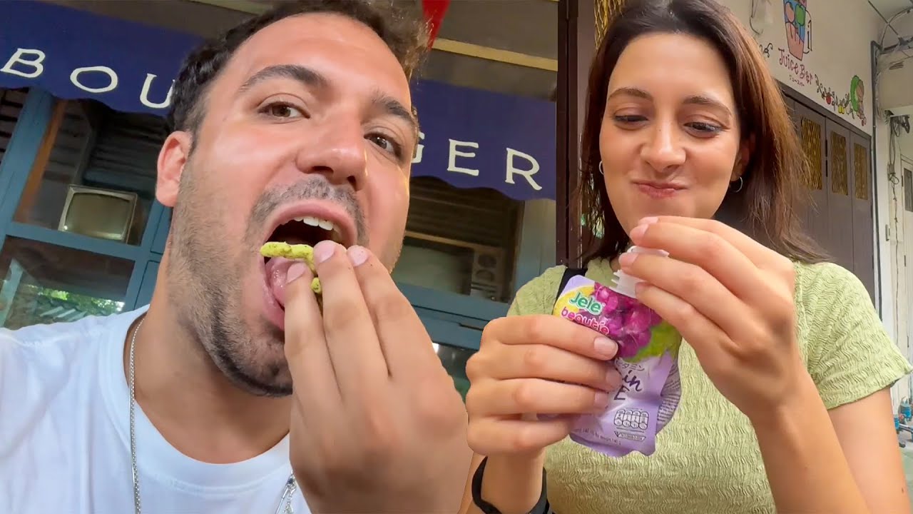 24 SAAT TAYLAND'da MARKET YEMEKLERİ! (çok ucuz)