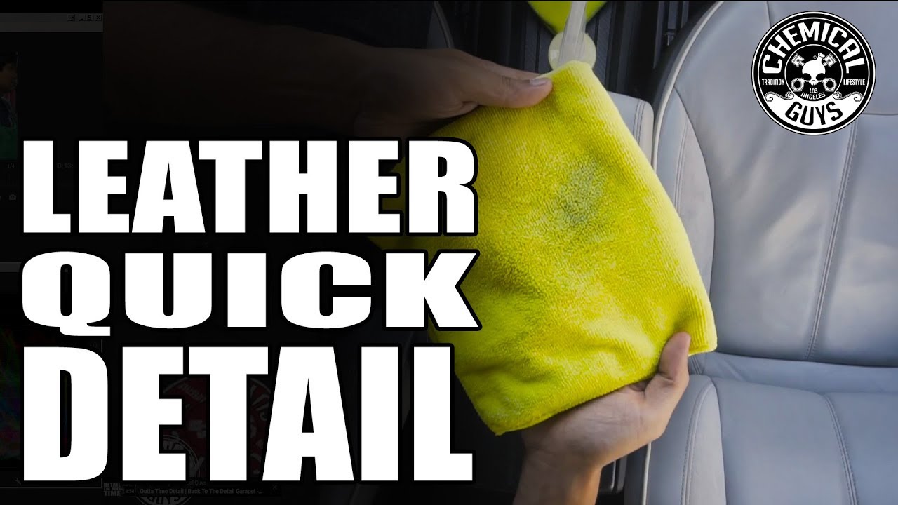 detailing logo Make Your Leather Last As Long As It Can! - Chemical Guys Car Care