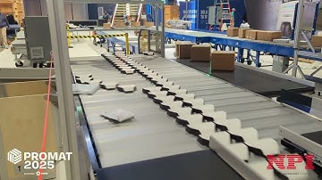 See the NPI Xstream Parcel Sortation System at ProMat 2025