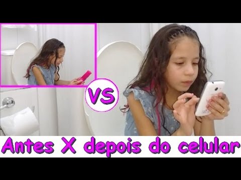 A VIDA ANTES DO CELULAR VS A VIDA DEPOIS DO CELULAR 