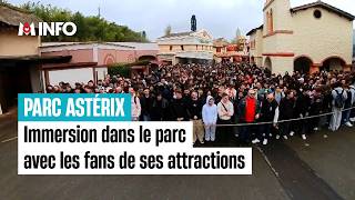Au Cœur Du Parc Astérix Avec Ses Fans