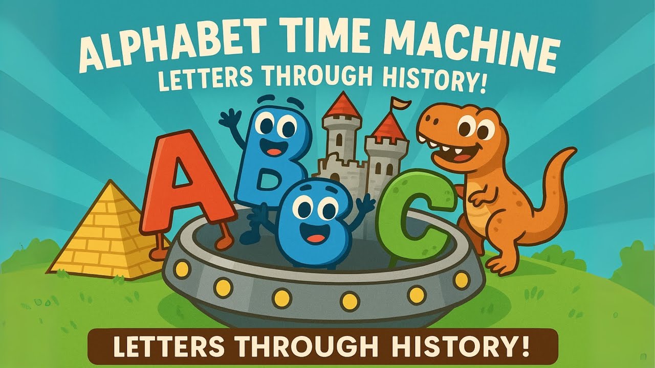 Alphabet Time Machine 🚀 | Journey Through History with ABC Adventures!