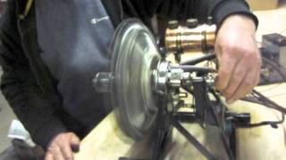 Roland Gaucher's Bentley BR2 rotary airplane engine