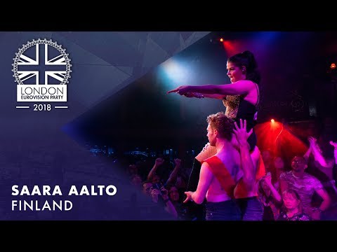 Saara Aalto - Monsters - FINLAND | LIVE | OFFICIAL | 2018 London Eurovision Party