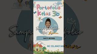 AKHIRNYA selesai SAMPUL PORTOFOLIO KEREN pakai CANVA