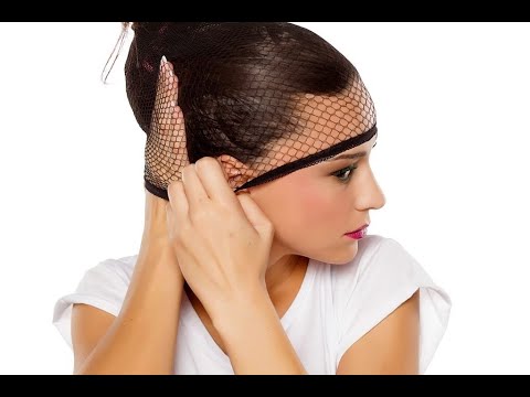 WIG CAP ELASTIC HAIR NET BLACK Tutorial by Buyy.pk