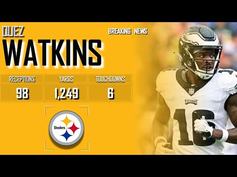 PITTSBURGH STEELERS: Quez Watkins ᴴᴰ