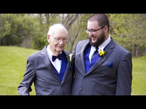 Why This 90-Year-Old Served as Best Man at Grandson's Wedding