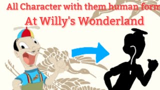 Willy's Wonderland All character with they human form [Willy's Wonderland Speedpaint] Resimi