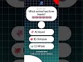 Which Animal Has 3 Hearts? 😳🐙#animals