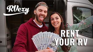 RVezy Review by Owners: Our Favorite RV Rental Solution to Make Money Renting Our Campervan (USA)