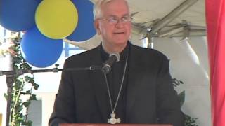 Archeveque Joseph Edward Kurtz a l occasion de l inauguration de l Hopital Saint