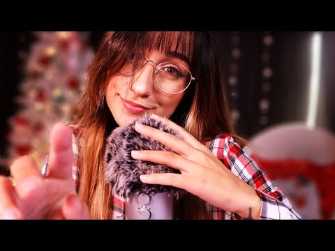 ASMR | Tongue Clicking & Soft Face Touching 2 💖 (Close Whispers + Mic Brushing)