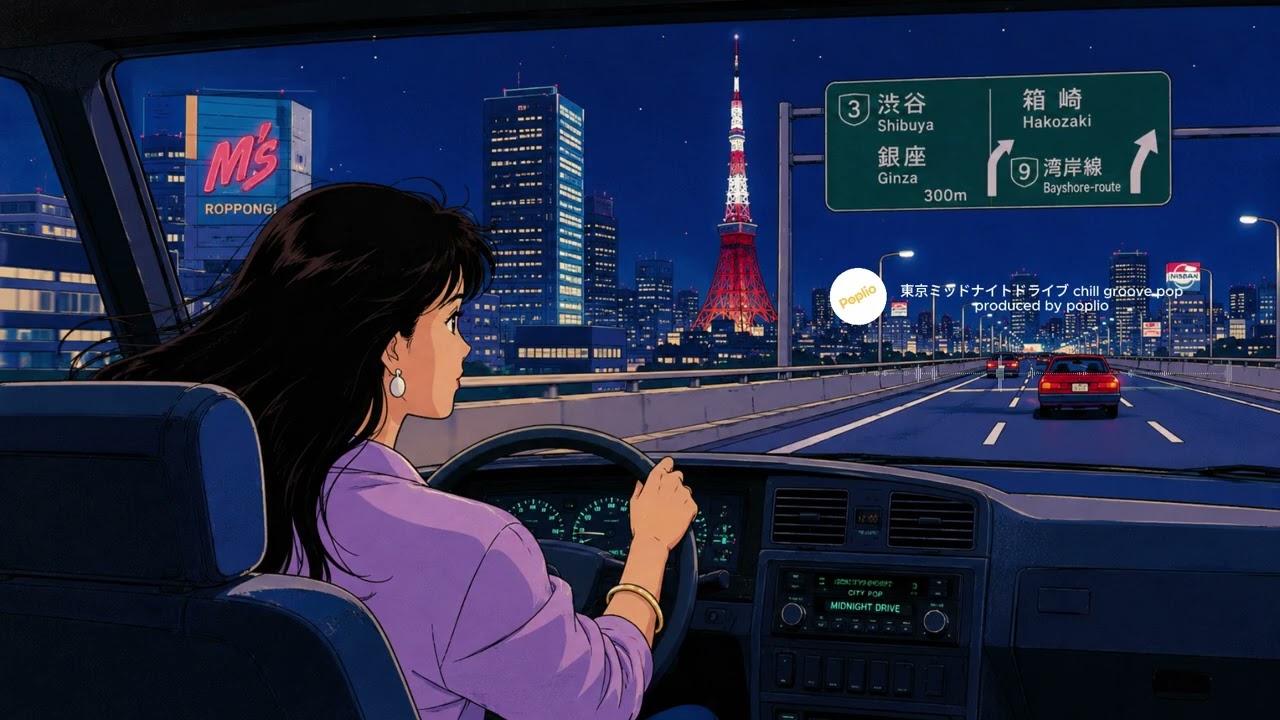東京ミッドナイトドライブ | 90'S JAPANESE CITY POP - YouTube