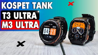 Смарт часы НАСТОЯЩЕГО мужика. Kospet Tank T3 Ultra и M3 Ultra. Утопил, заморозил, уронил. Краш тест