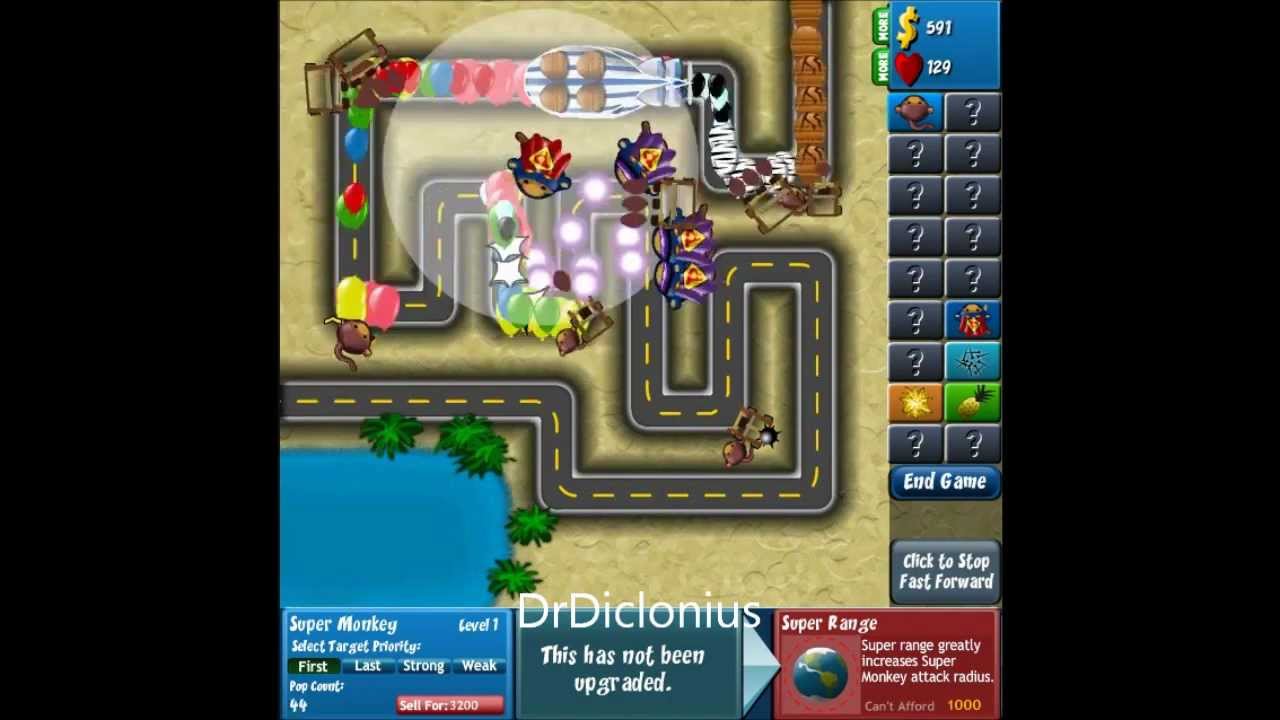 Bloons Tower Defense 4 Unblocked Play At school